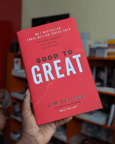 GOOD TO GREAT book cover