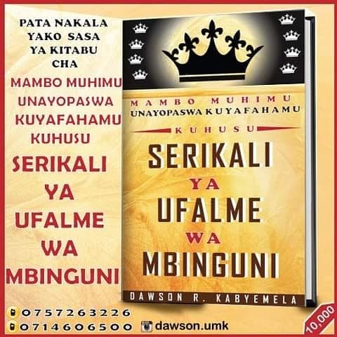 Mambo Muhimu unayopaswa kuyafahamu kuhusu serikali ya Ufalme wa Mbinguni